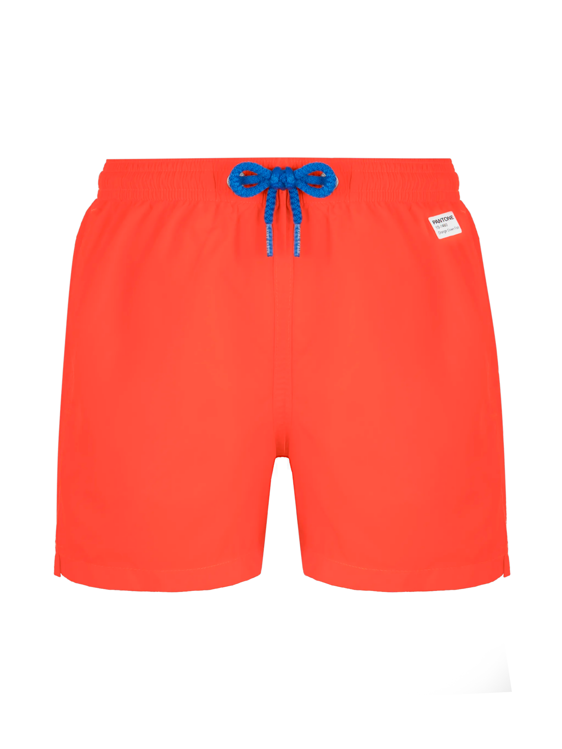 Jean Lighting Pantone lightweight fluo orange swim shorts