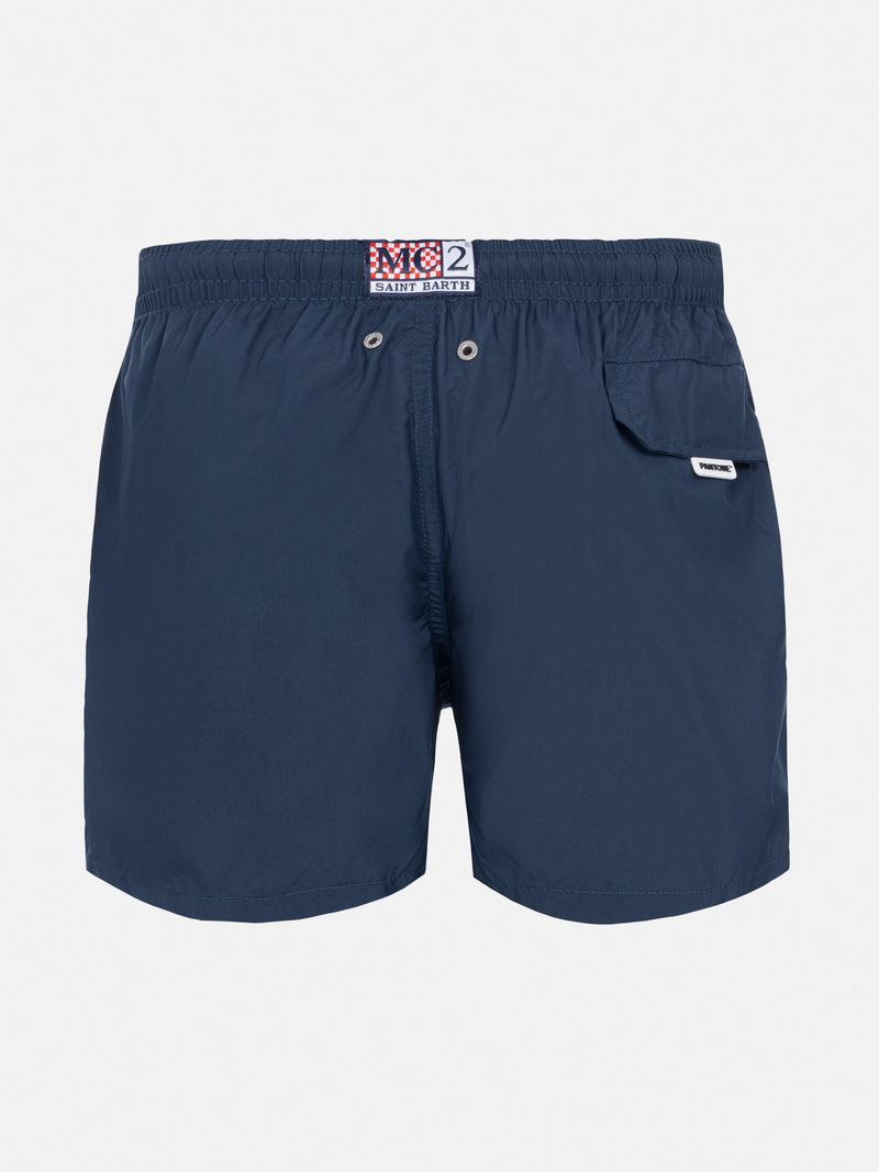 Jean Lighting Pantone lightweight navy blue swim shorts  | PANTONE® SPECIAL EDITION