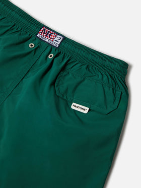 Jean Lighting Pantone swim shorts solid British Green