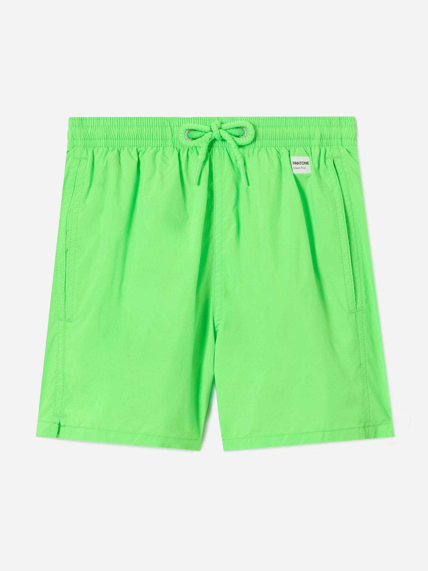 Jean Lighting Pantone swim shorts solid Fluo Green