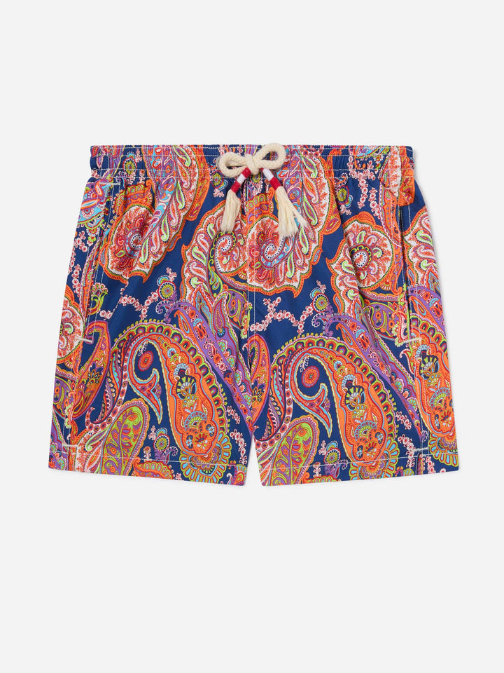 Bañador ligero Jean Lighting 70 con estampado paisley 