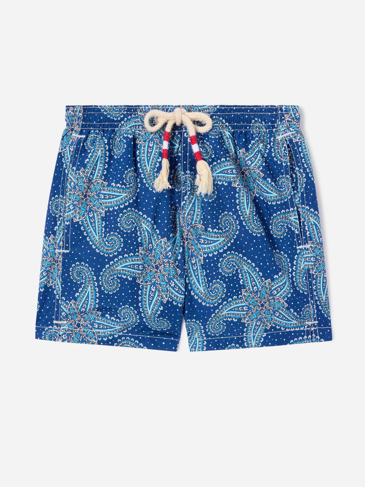 Bañador shorts para niño con estampado paisley 