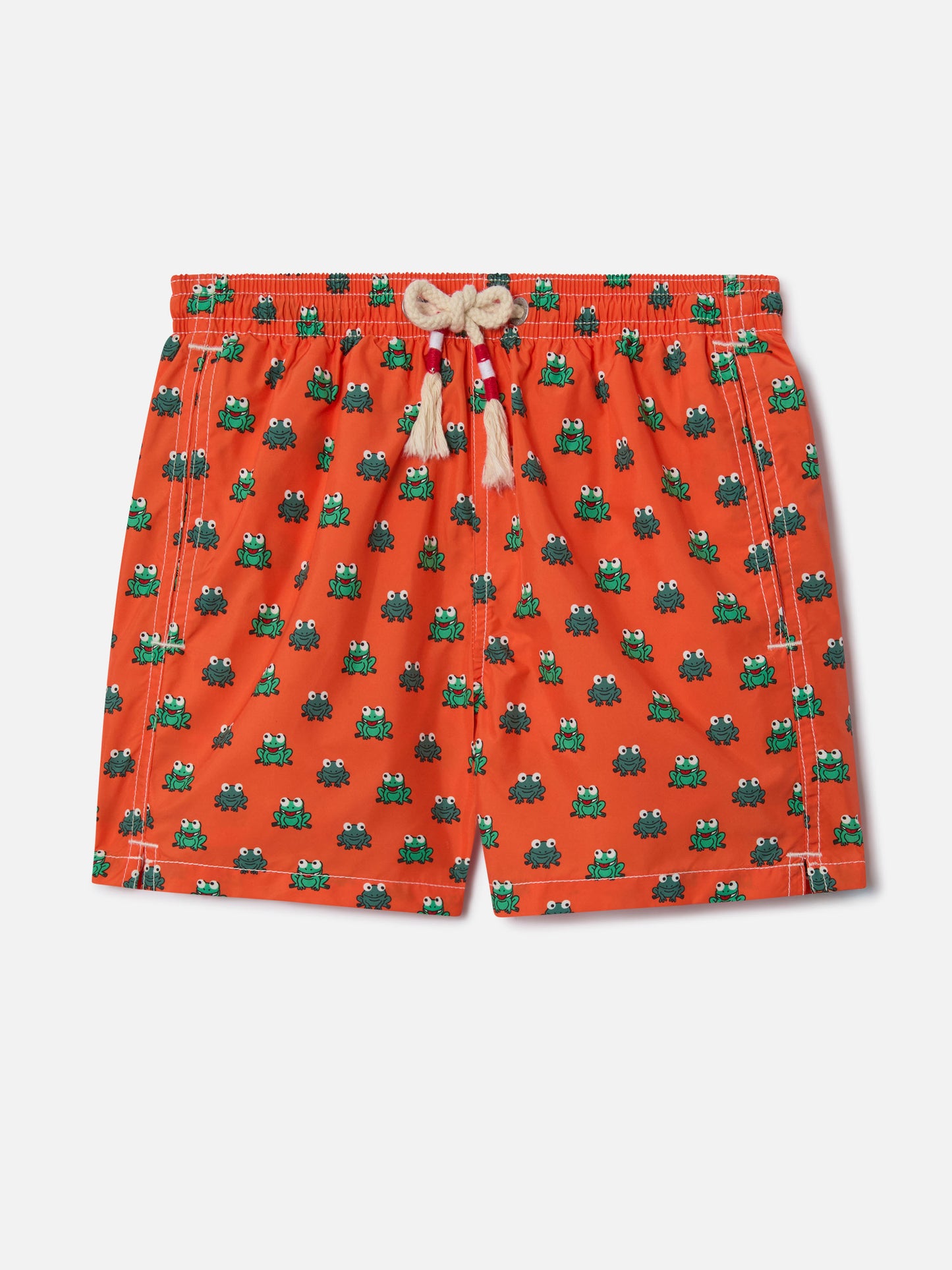 Jean Lighting 70 lightweight swim shorts with frogs print