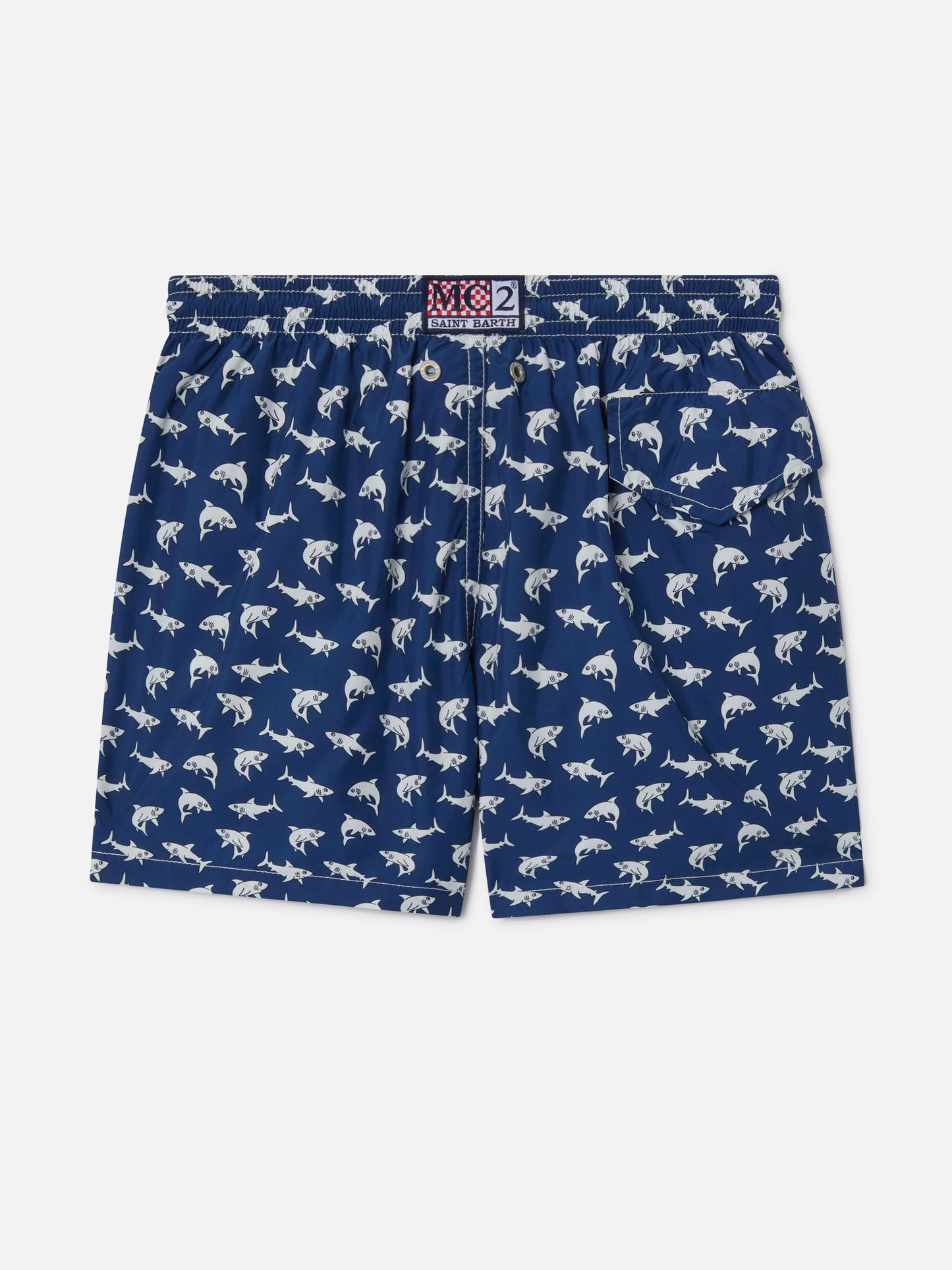 Bañador de tejido ligero para niño Jean Lighting 70 con estampado de tiburones 