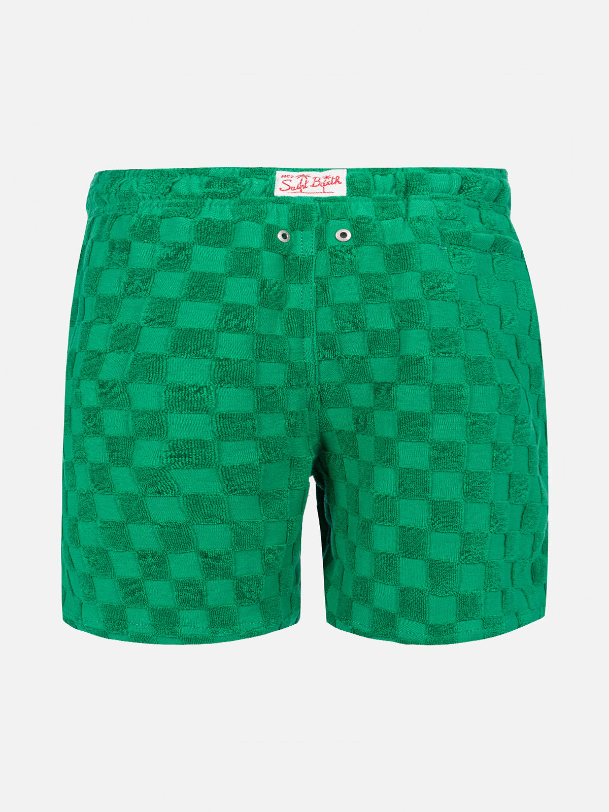Badeshorts für Jungen mit Gingham-Print