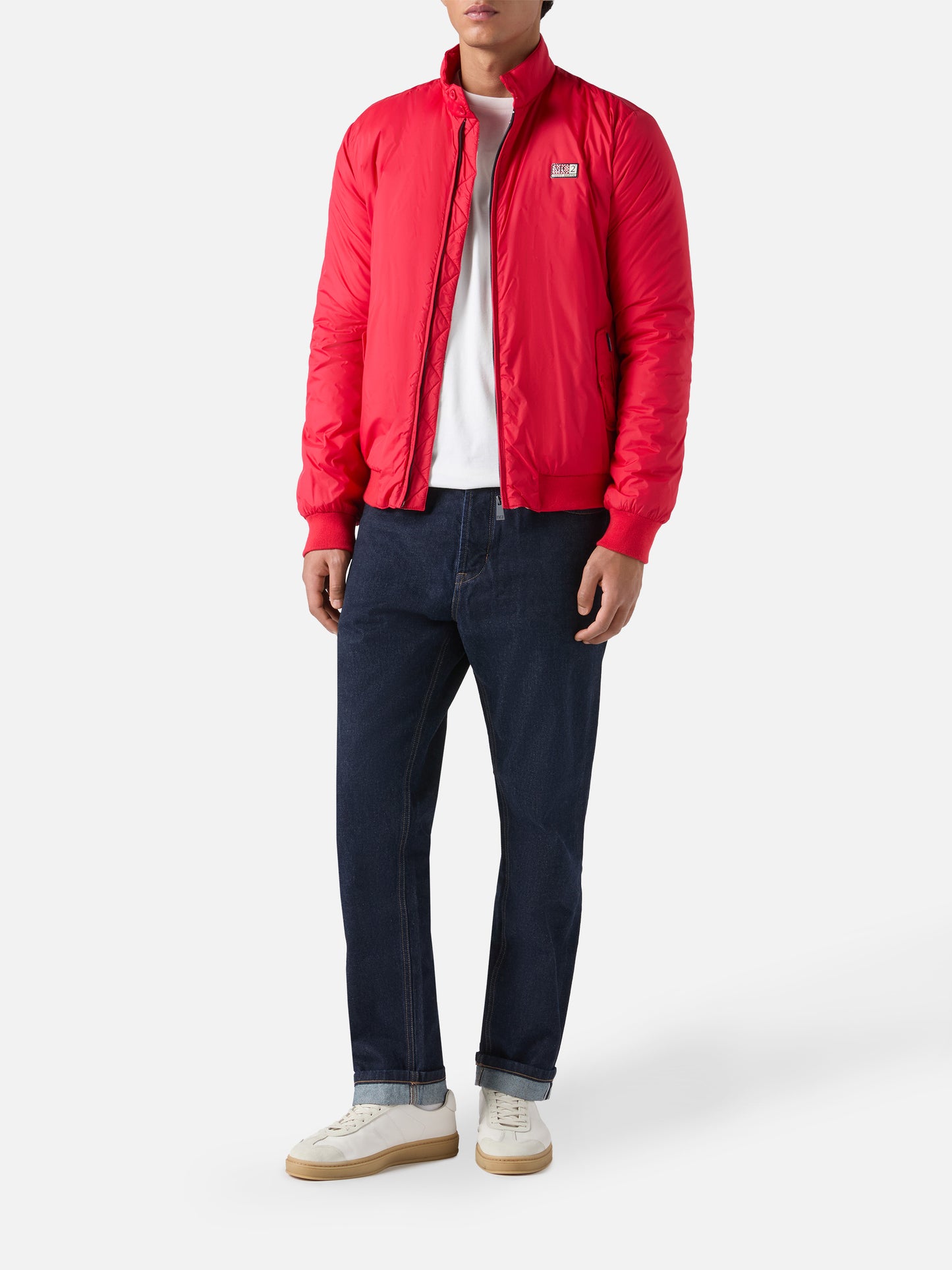 Bomber leggero Jet in rosso