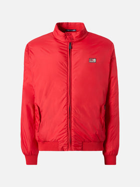 Bomber leggero Jet in rosso