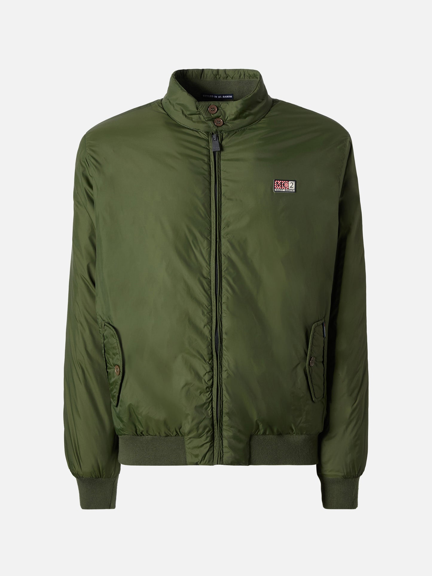 Bomber leggero Jet in verde militare