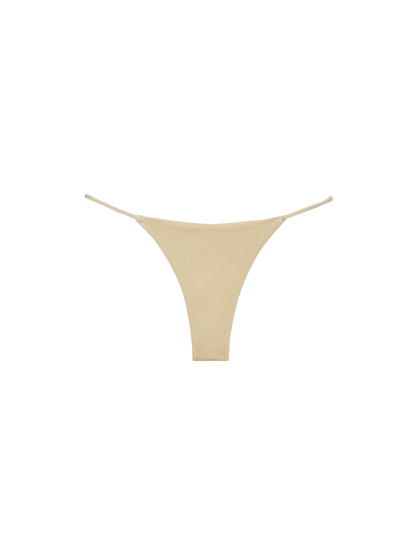 Jodene shimmer gold cheeky swim briefs