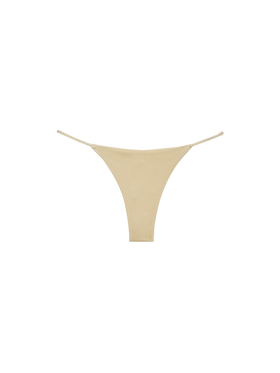 Jodene shimmer gold cheeky swim briefs