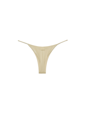 Jodene shimmer gold cheeky swim briefs