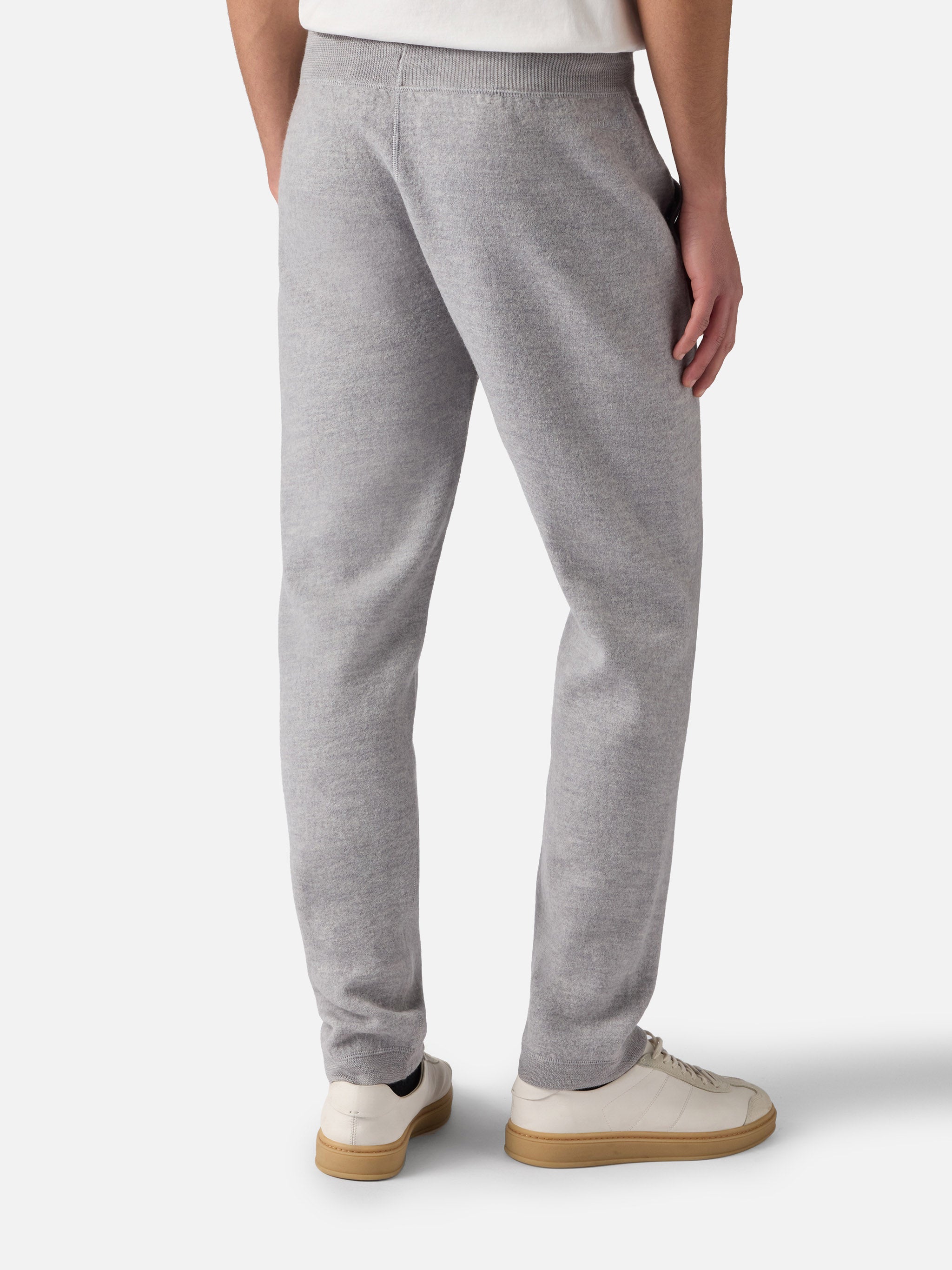 Track knitted sweatpants with pockets – MC2 Saint Barth