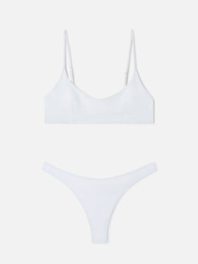 Bikini bralette blanc Judy Naomi 