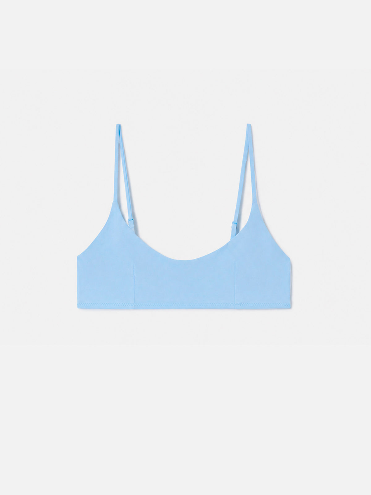 Light blue Judy bralette bikini top