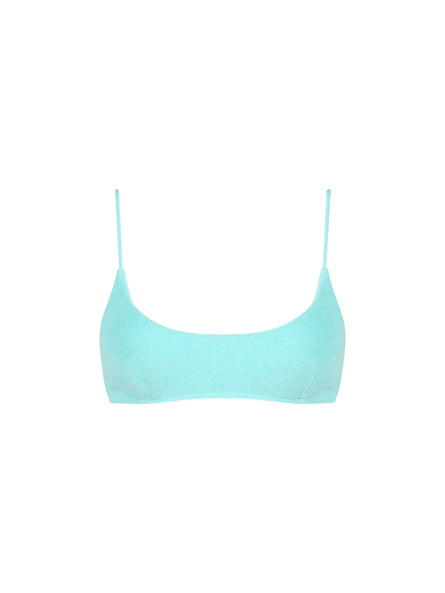 Frottee-Bralette-Strandoberteil für Damen Judy