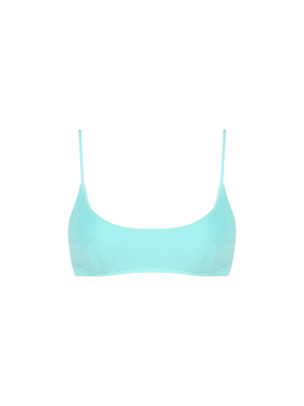 Frottee-Bralette-Strandoberteil für Damen Judy
