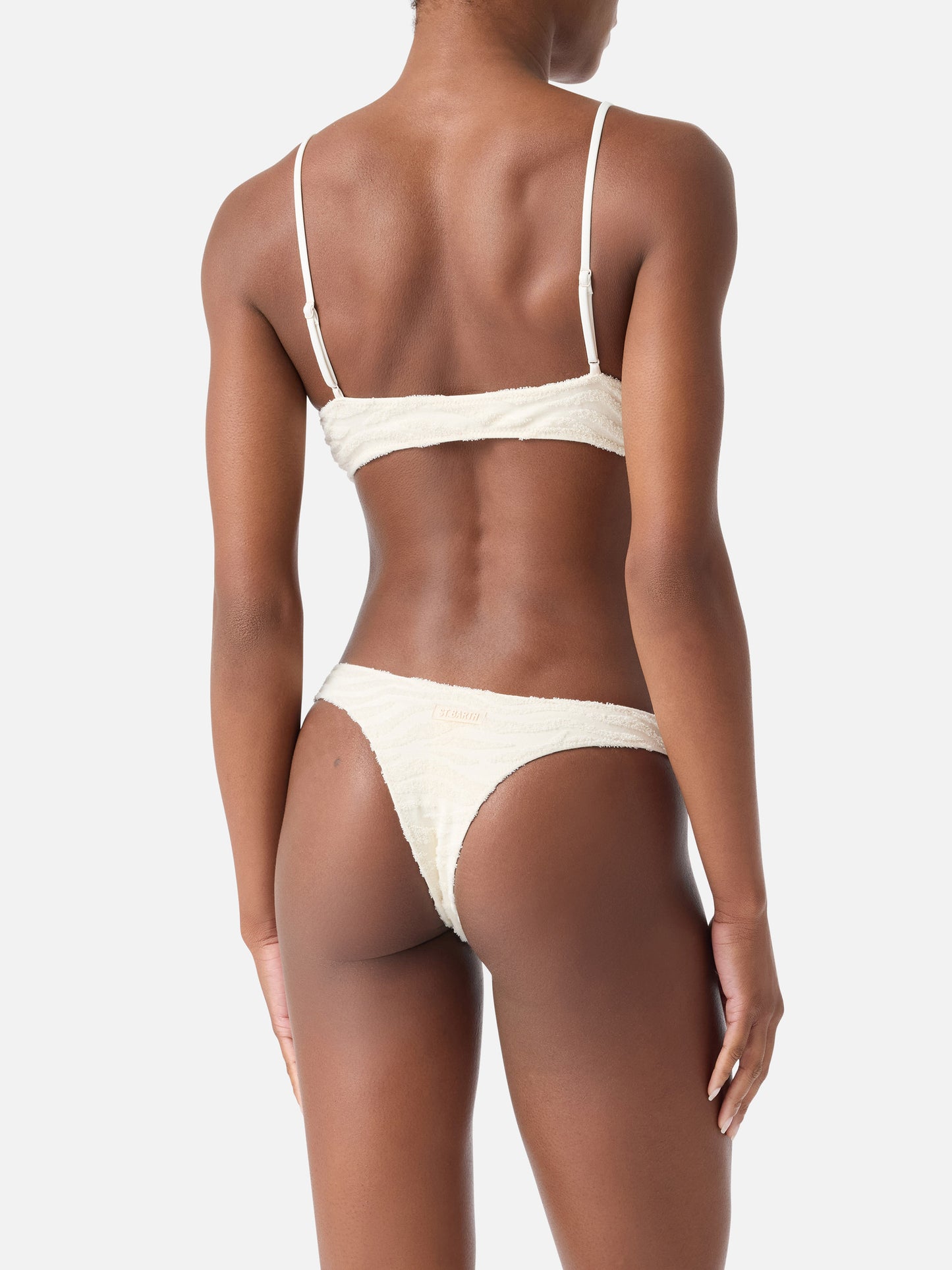 Judy Naomi Zebra-Frottee-Bralette-Bikini 