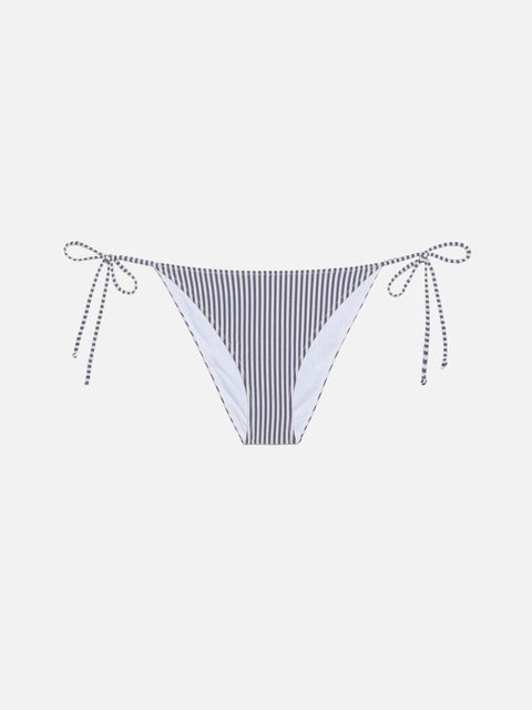 Virgo classic swim briefs with striped print - MC2 Saint Barth