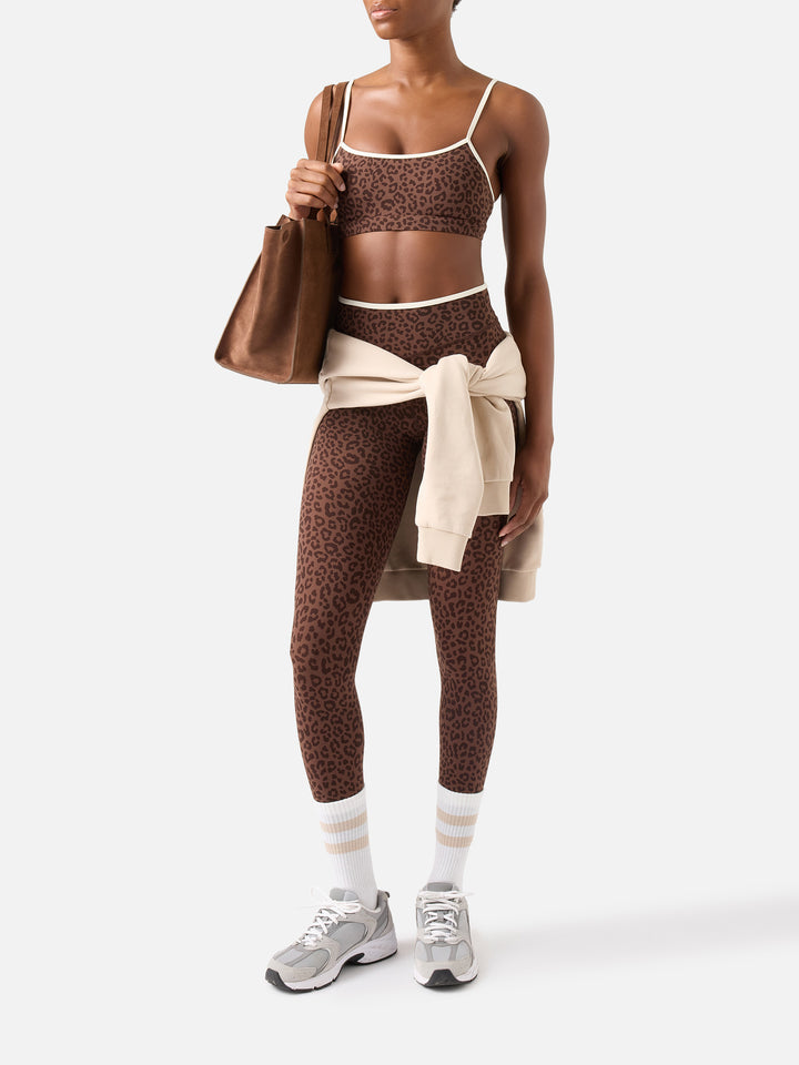 Leggings Kaya con estampado de leopardo 