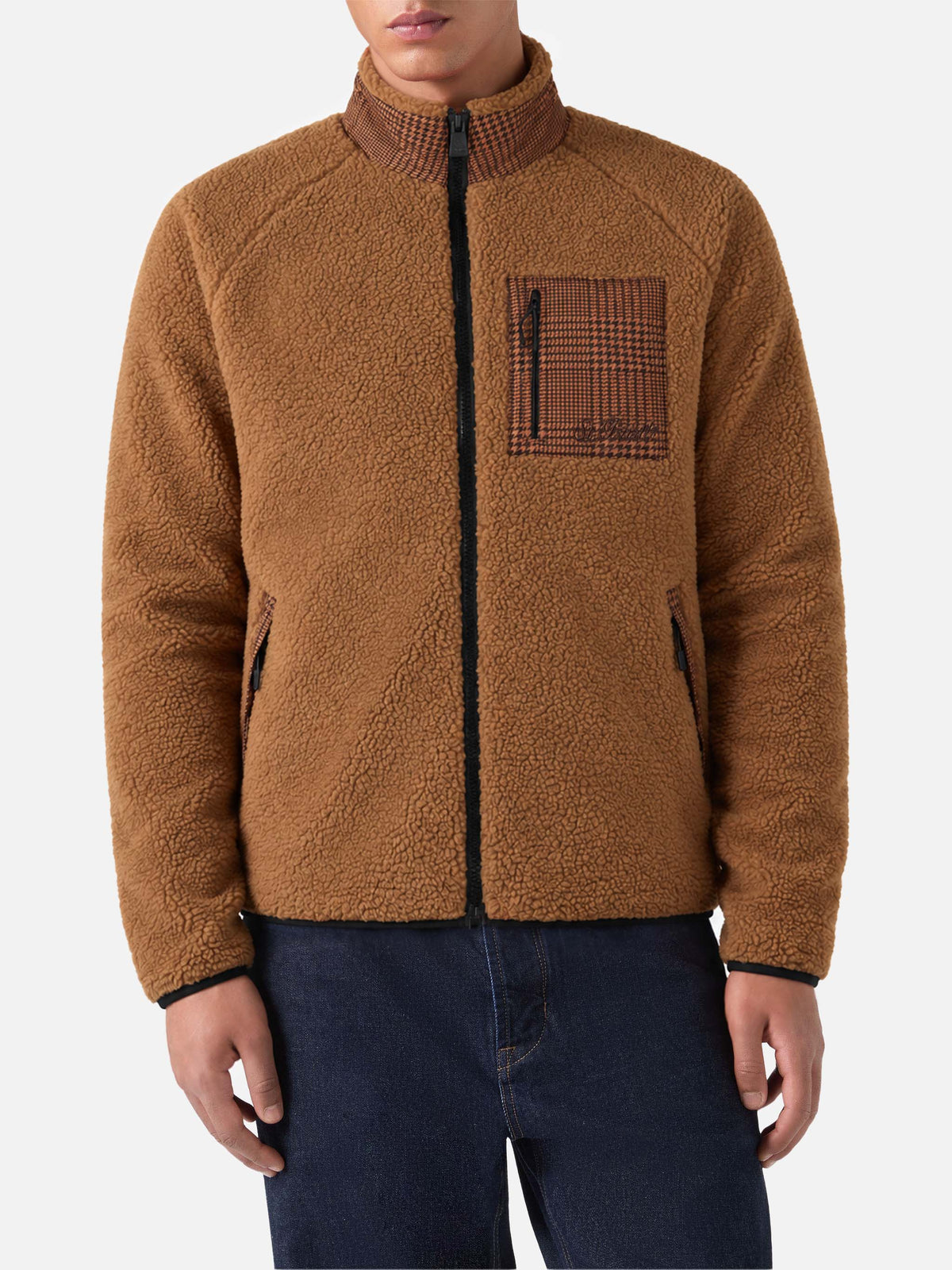 Keystone Sherpa-Jacke mit Karomuster 