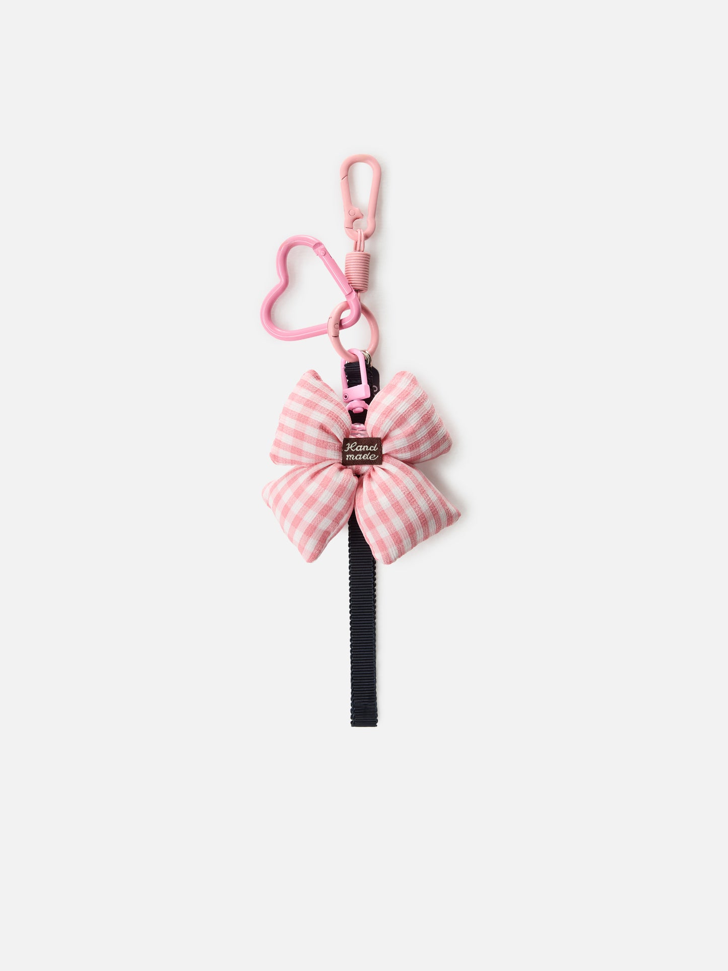 Funny charm da borsa con fiocco crochet