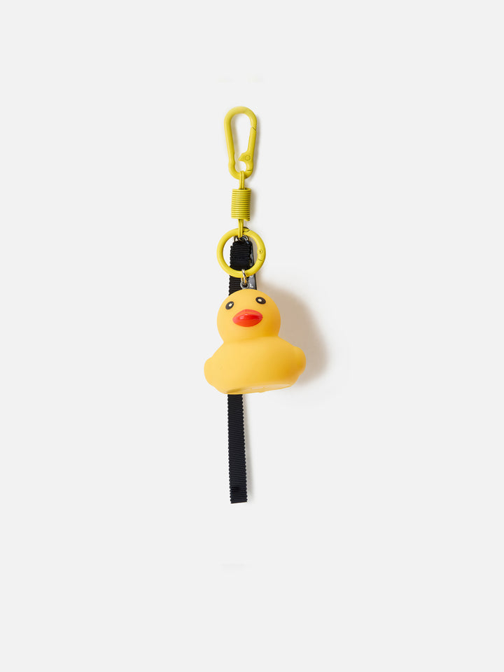 Funny charm da borsa con paperella in gomma