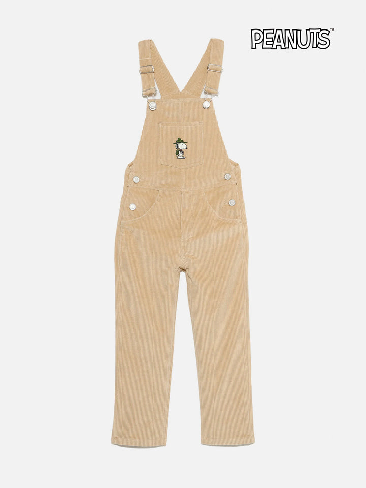 Cord-Latzhose für Jungen mit Snoopy-Aufnäher | SNOOPY PEANUTS™ SONDEREDITION
