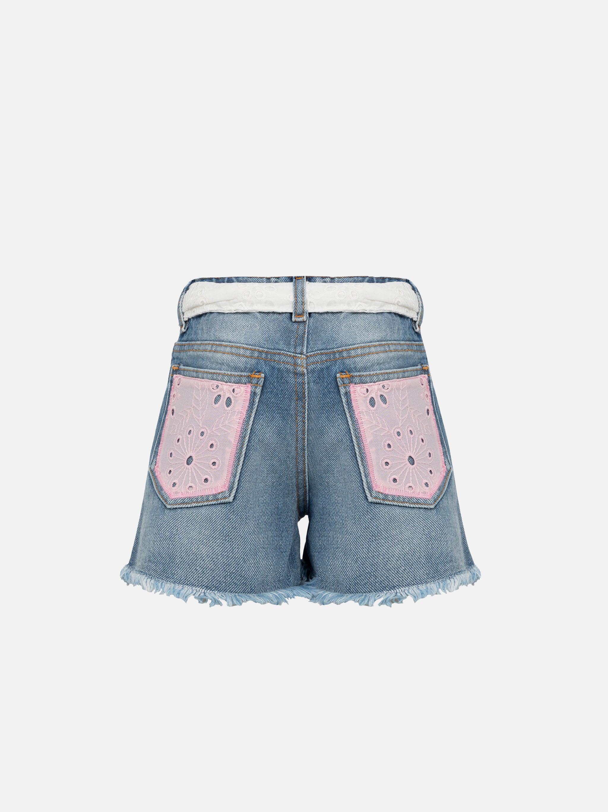 【サマー限定クーポン】【OPEN YY】SLIT DENIM SHORTS 760000030741-1_5218822d-8e08-