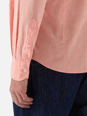 Camicia Chemise Ice in voile di cotone pesca