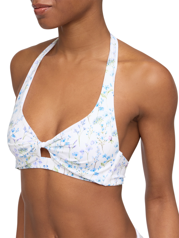 Classic triangle bikini Leda Yali with floral print