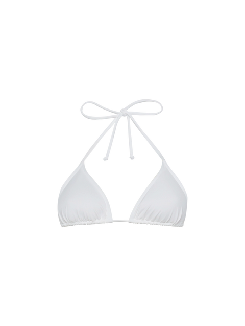 Leah white triangle top swimsuit - MC2 Saint Barth