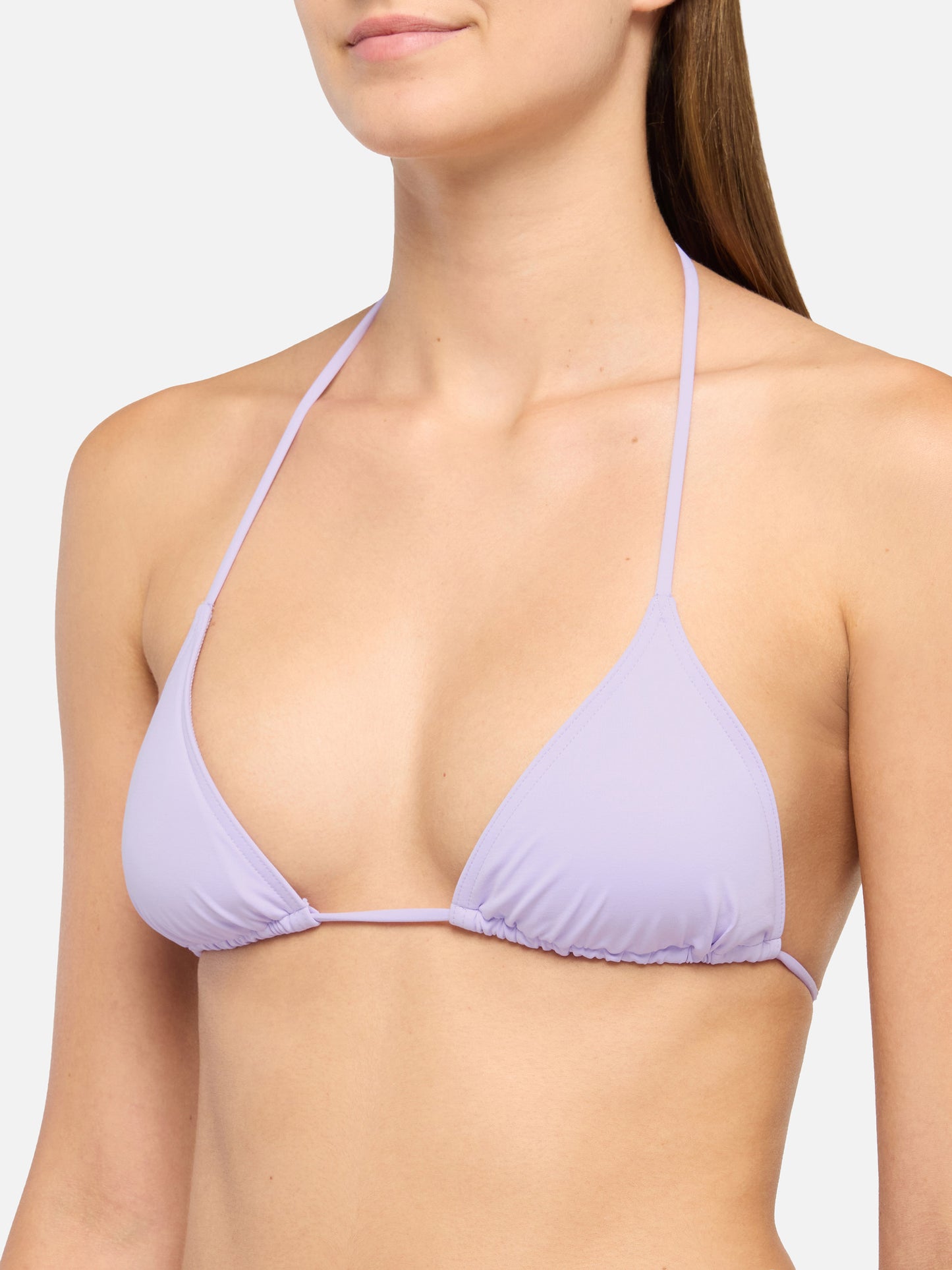 Leah top bikini triangolo lilla