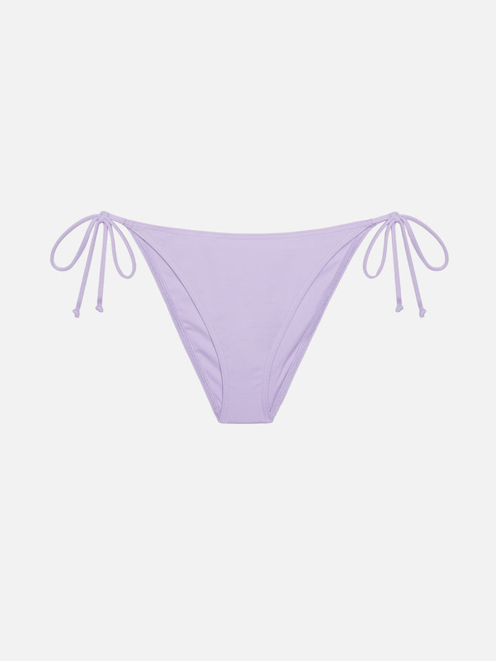 Triangle bikini Leah Virgo with classic swim briefs in lilac