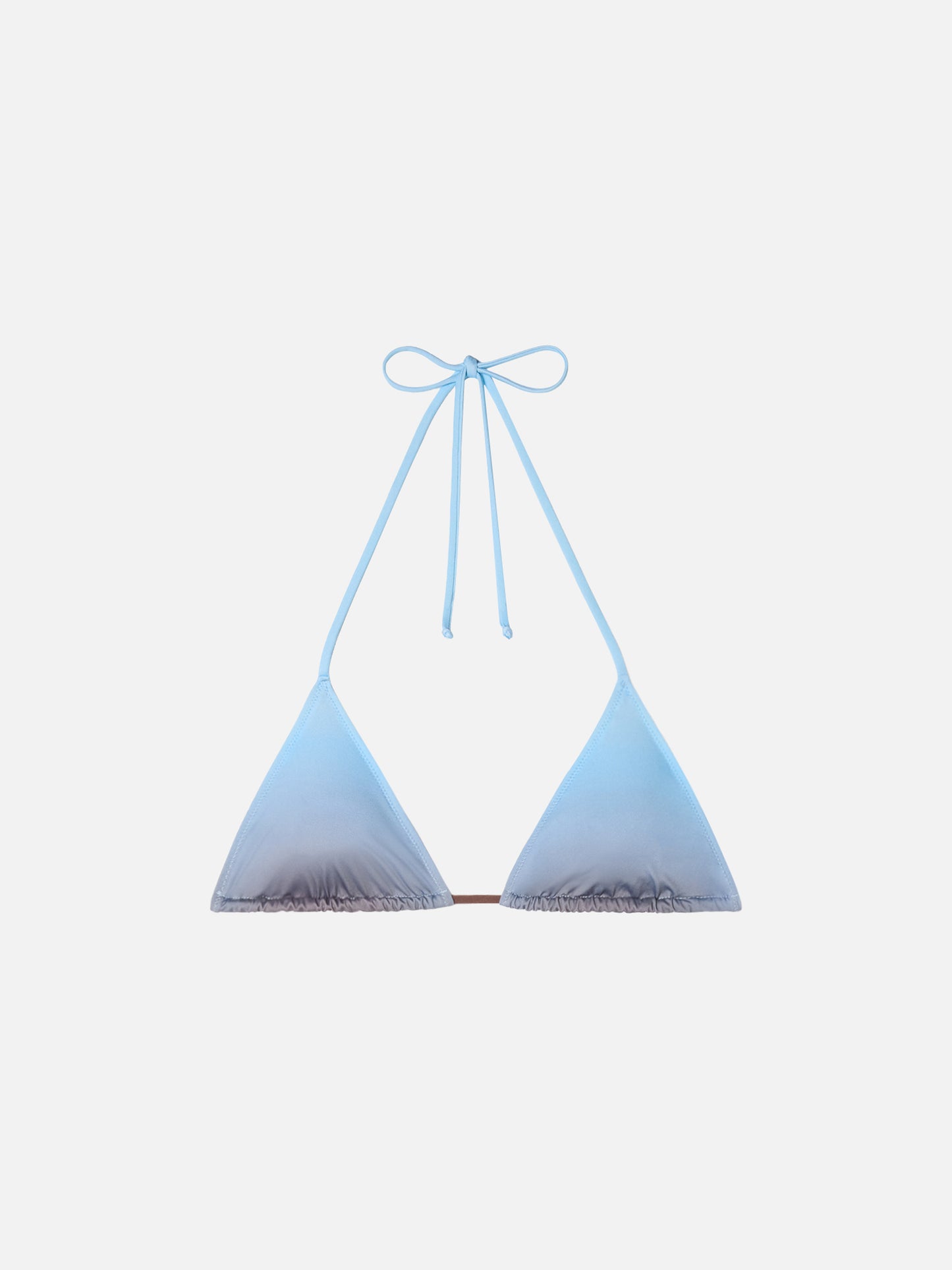 Leah triangle top with gradient print