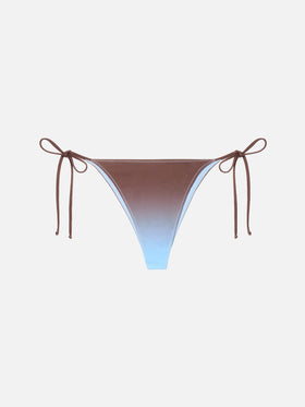 Marielle classic swim briefs with gradient print