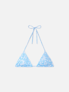 Haut de bikini triangle Leah à imprimé floral 