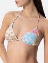 Damen Bandana-Triangel-Bikini Leah Naomi