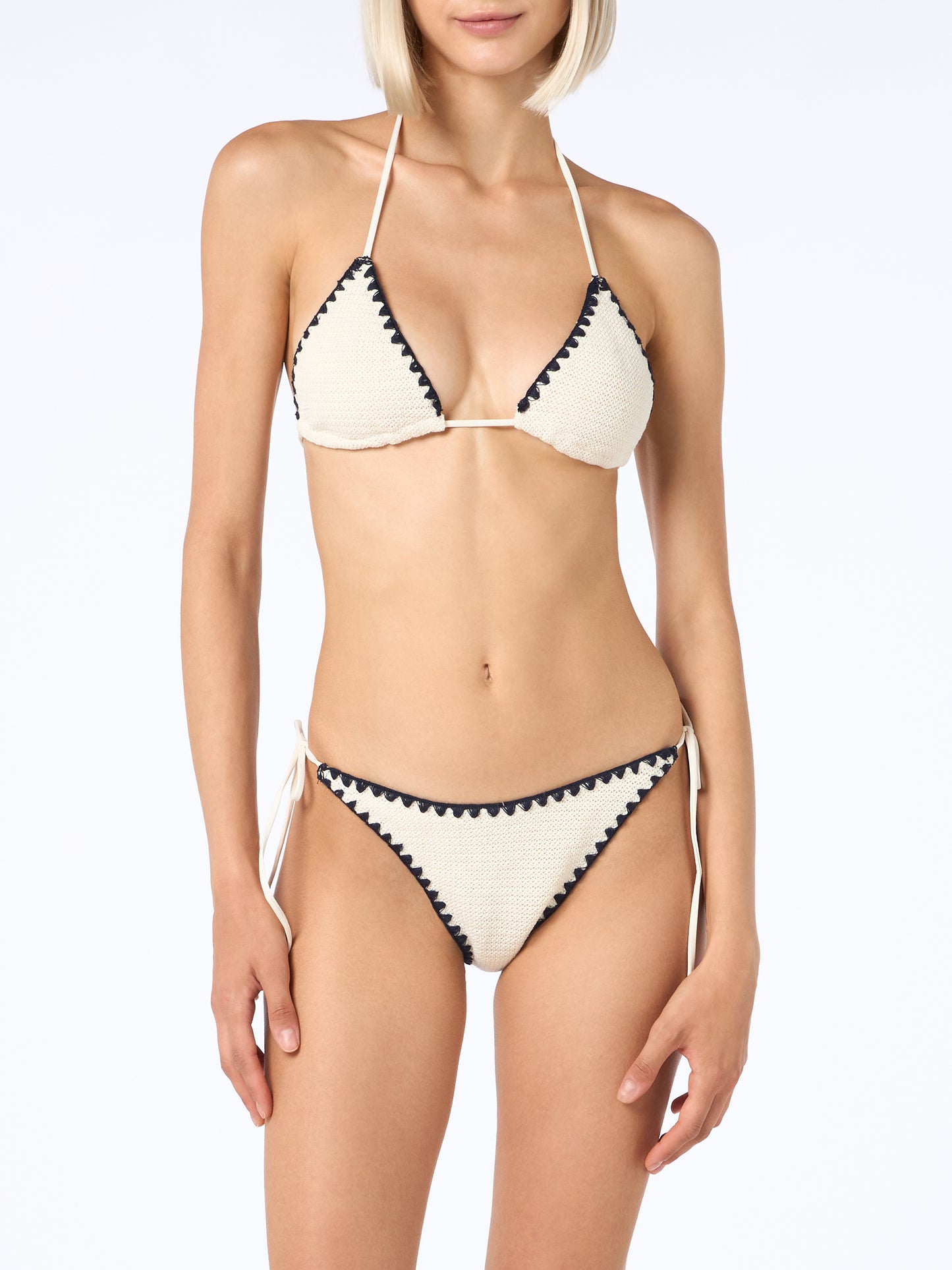 Bikini triangle en crochet pour femme Leah Marielle 