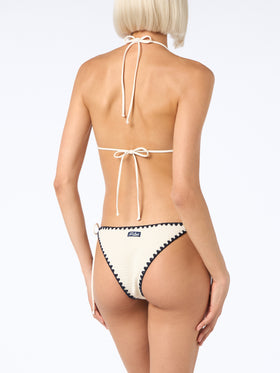 Bikini triangle en crochet pour femme Leah Marielle 