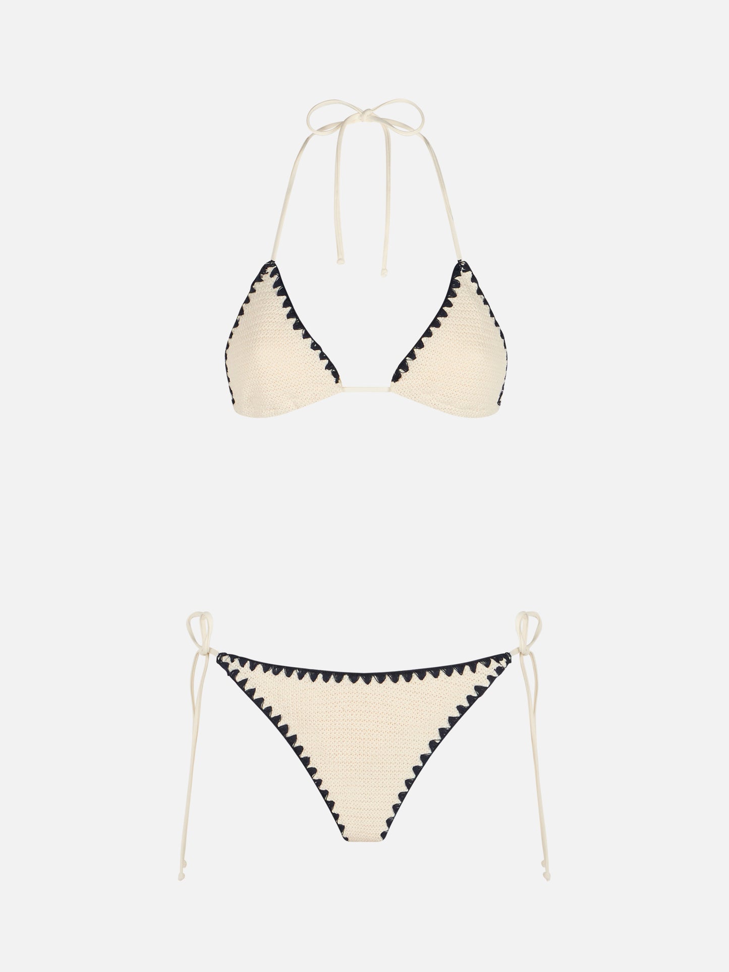Bikini triangle en crochet pour femme Leah Marielle 