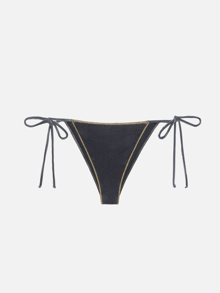 Marielle slip mare classico in velluto