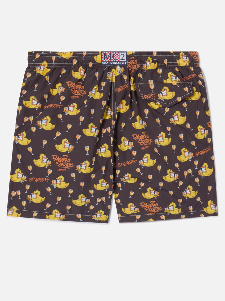 Lighting swim shorts with Cryptopuppets print | Special Edition