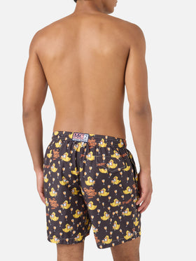 Badeshorts Lighting mit Cryptopuppets-Print | Special Edition 