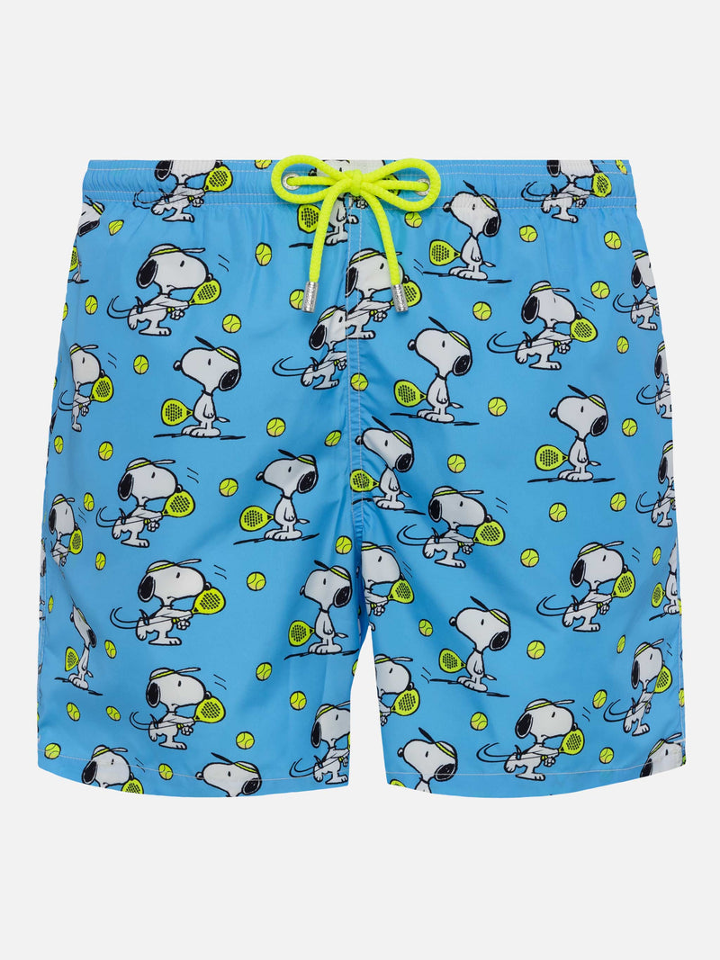 Lightweight fabric swim-shorts Lighting with Snoopy print|SNOOPY PEANUTS® SPECIAL EDITION