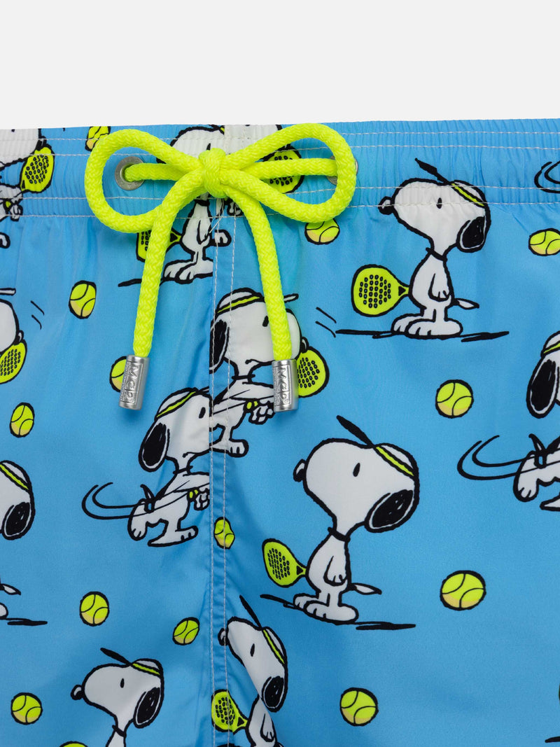 Lightweight fabric swim-shorts Lighting with Snoopy print|SNOOPY PEANUTS® SPECIAL EDITION