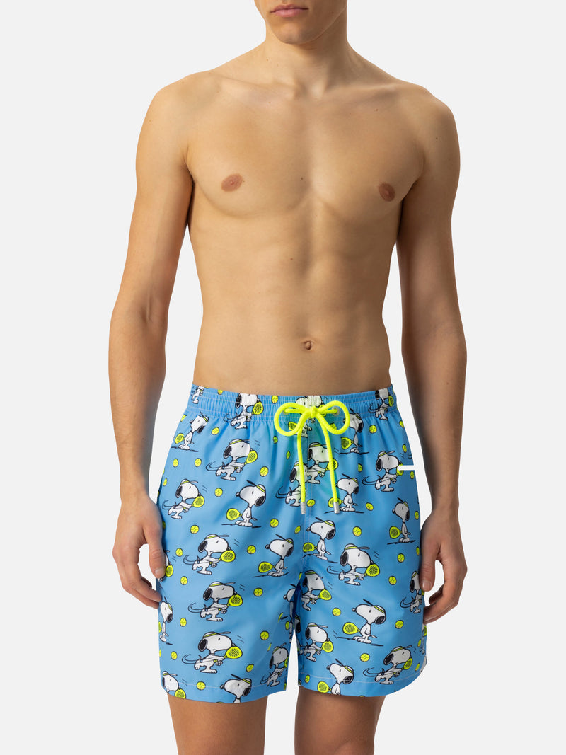 Badeshorts aus leichtem Stoff „Lighting“ mit Snoopy-Print|SNOOPY PEANUTS® SPECIAL EDITION