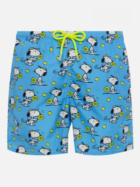 Lightweight fabric swim-shorts Lighting with Snoopy print|SNOOPY PEANUTS® SPECIAL EDITION