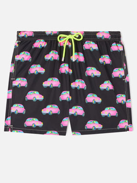 Lighting cars print swim shorts | Special Edition
