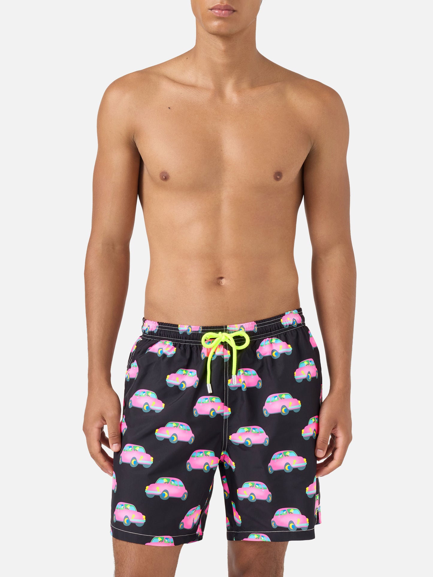 Badeshorts mit Lighting Cars-Print | Special Edition 