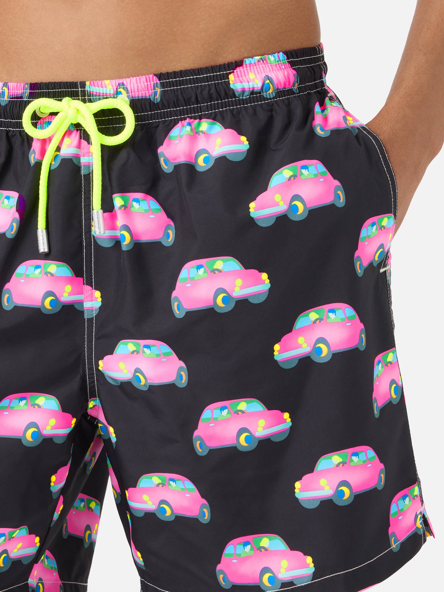 Badeshorts mit Lighting Cars-Print | Special Edition 